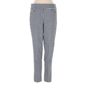 Anne Klein Black and White Checkered Pants